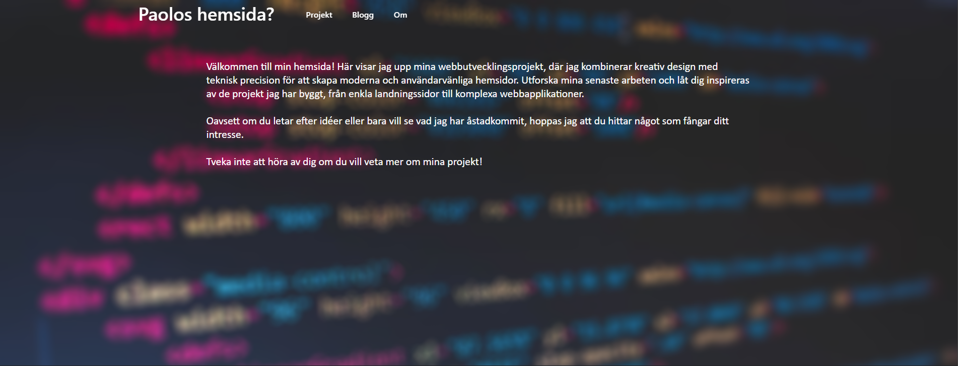 Landing Page