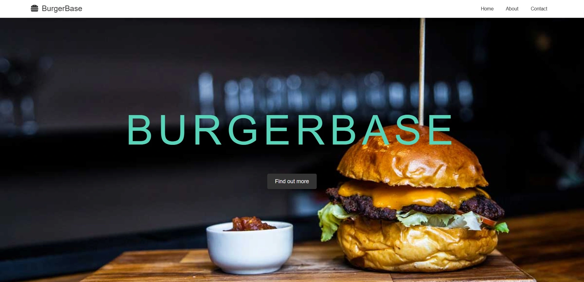 Bild på sidan till BurgerBase